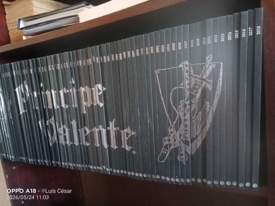 Livros príncipe valente coleção completa 1937 -2018