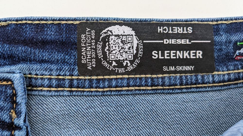 Nowe! Diesel jeans 33x32 Sleenker