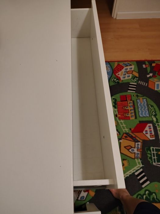 Koppang, komoda, 3 szuflady, biały, 90x83 cm
Komoda, 3 szuflady,