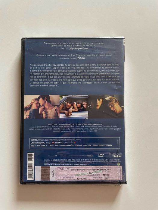 Mysterious Skin - Gregg Araki [2007 DVD Selado]