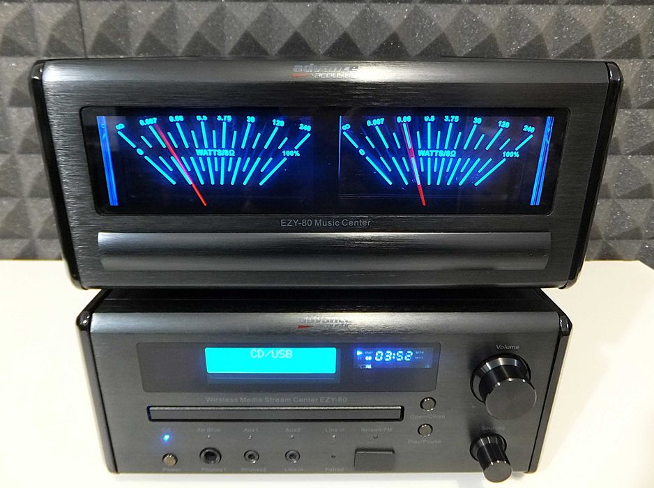 Elegancka mini-wieża stereo ADVANCE ACOUSTICS EZY-80 / all-in one