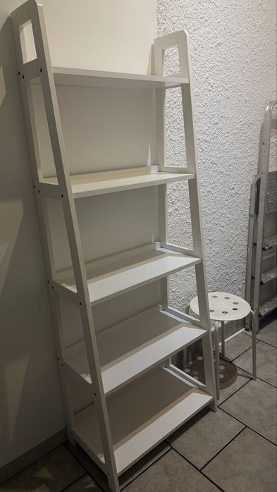 Regał JYSK biały – 5 półek