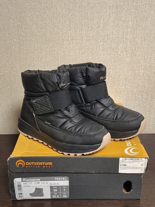 Зимові черевики-дутики Outventure Arctic Low 3.0 (р. 39 / 25 см) в ідеалі