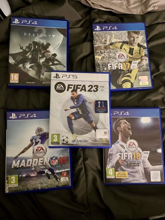 Conjunto de jogos PS4 PS5
