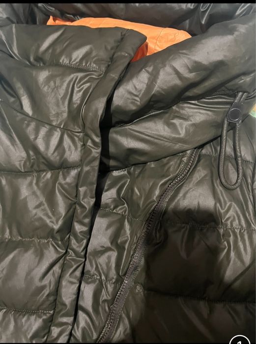 Пуховик 44-46 довгий зима , осінь