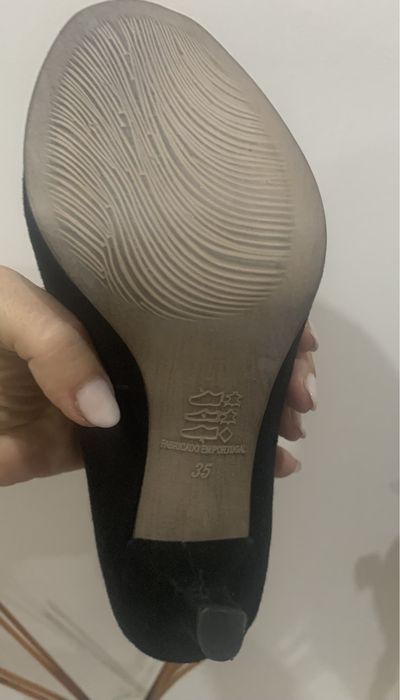 Sapatos em pele, como novos, T. 35