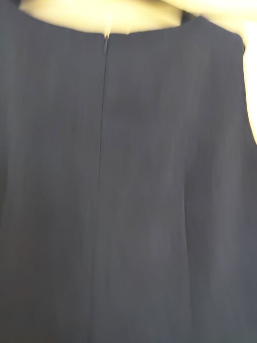 Klasyczna  elegancka sukienka granatowa