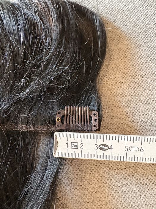 Extensões de Cabelo - Cor Preto/Cstanho Chocolate