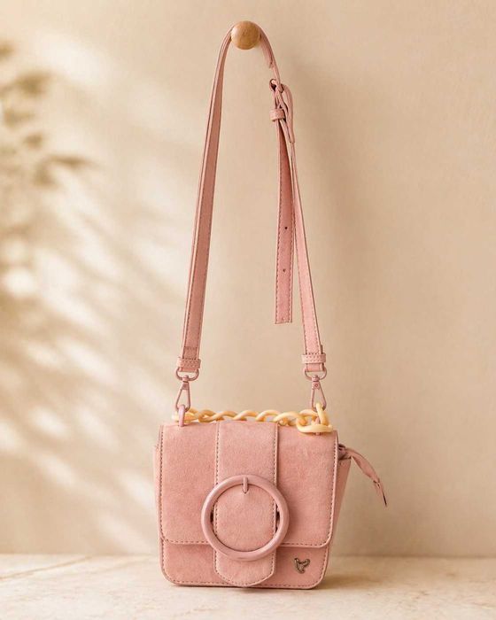 FEMESTAGE Eva Minge różowa torebka listonoszka premium DZIEWCZYNKA