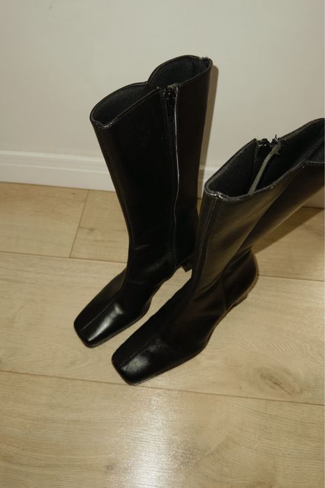 Чоботи шкіряні 35розмір