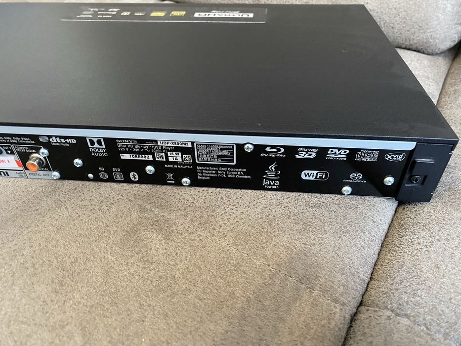 Blu-ray Ultra HD Sony UBP-X800M2