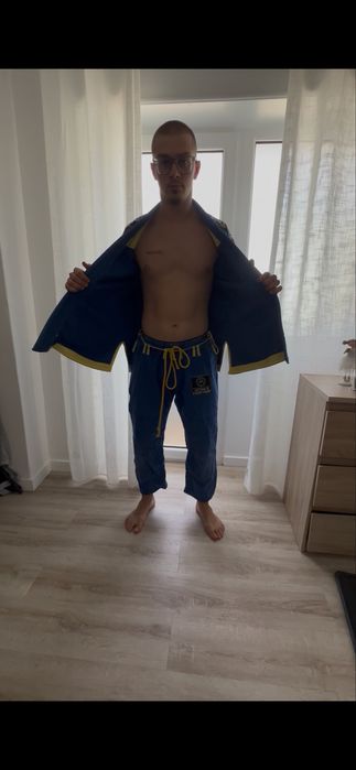 Quimono Jiu Jitsu A2 Azul