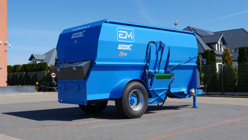 Wóz paszowy poziomy EUROMILK PUMA 17 HD (17m3)