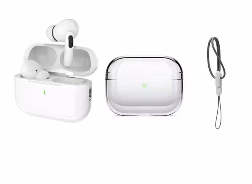 Бездротові навушникі в подарунок чехол і веревочка