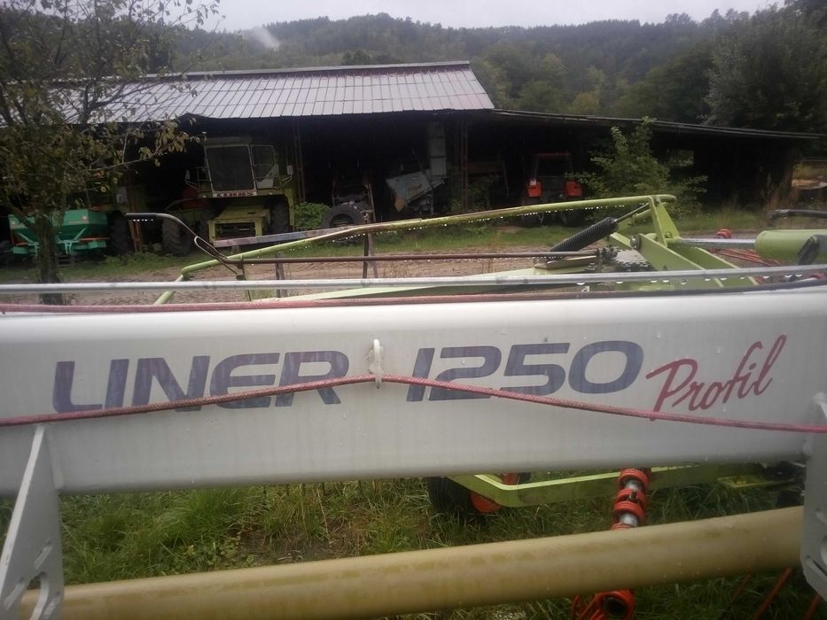 zgrabiarka claas liner 1550/1250 profil przegrabiarka class