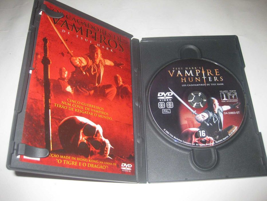 DVD "Os Caçadores de Vampiros" de Tsui Hark