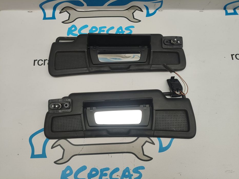 Palas De Sol Pretas Originais Mercedes SLK R171