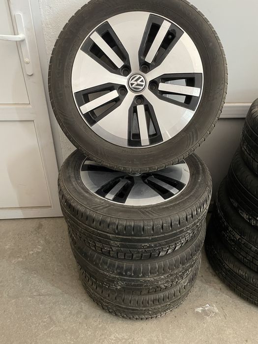 Диски 5-112r16 шини 205/55 літні