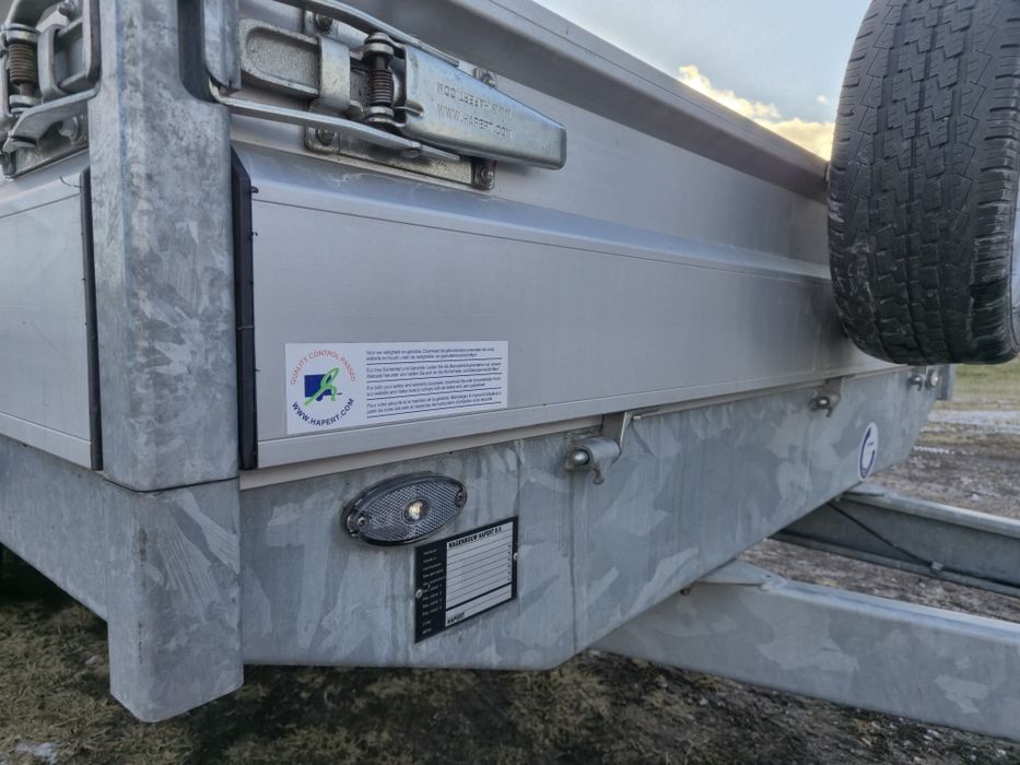 Przyczepa   burtowa platforma  Hapert C36A 17r  DMC2700kg