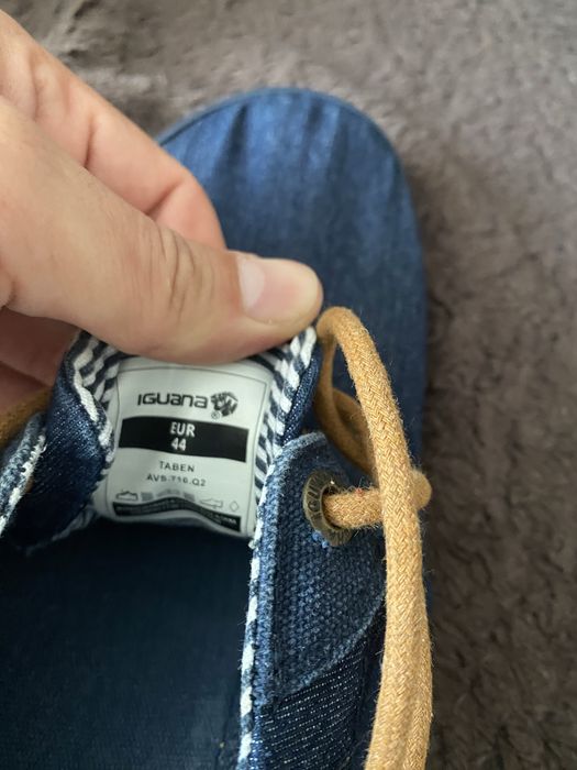 Джинсові кеди IGUANA