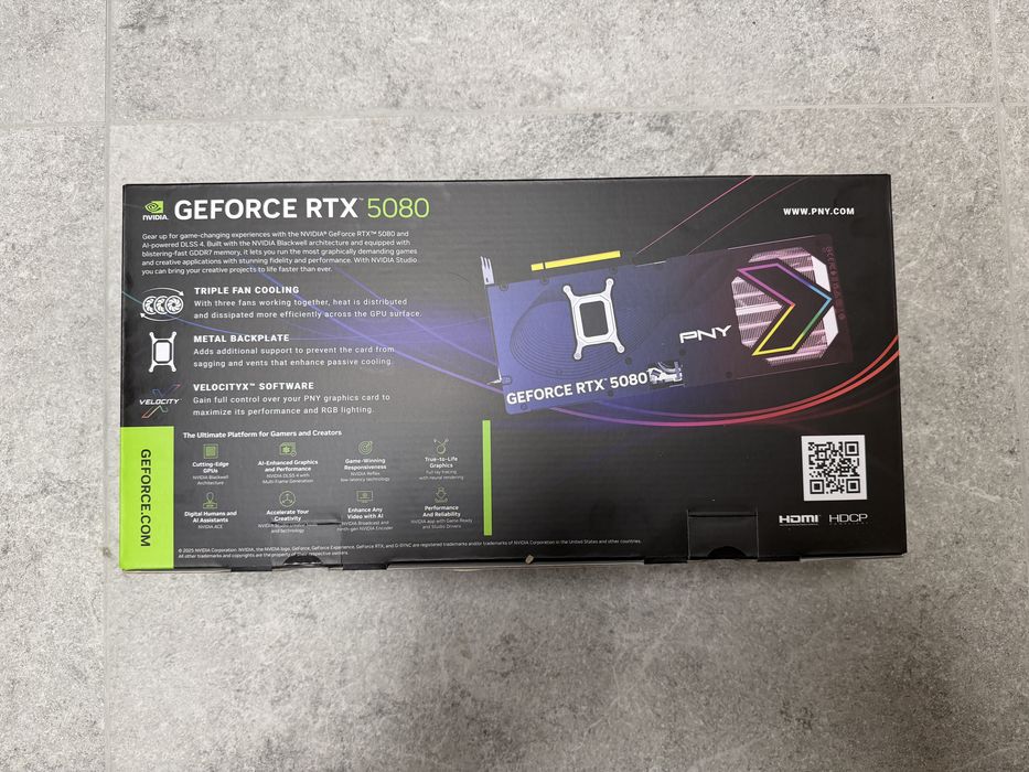 rtx 5080 PNY ARGB OC