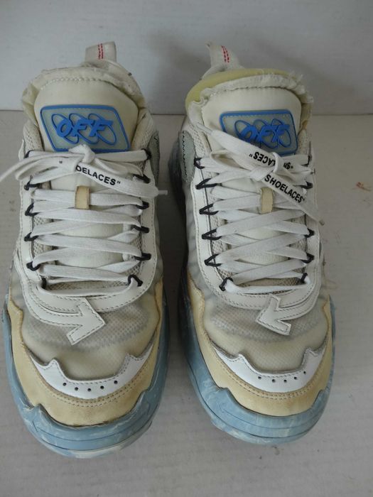 Buty OFF-WHITE ODSY-1000 Blue Marble roz 44 Sneakersy Męskie