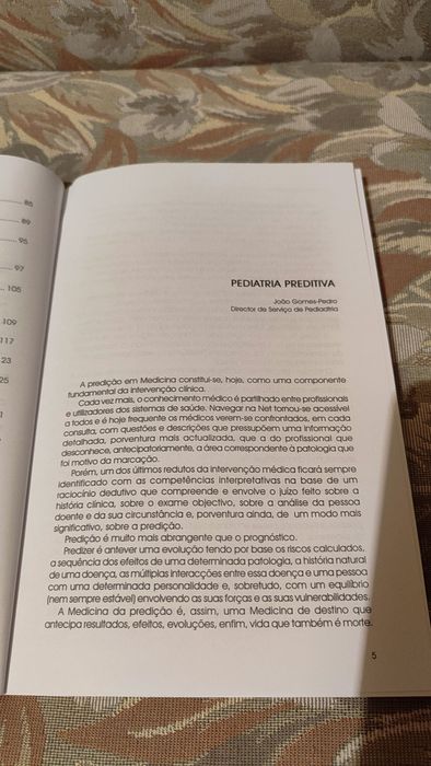 Livro "Pediatria Preditiva" (descida de preço)