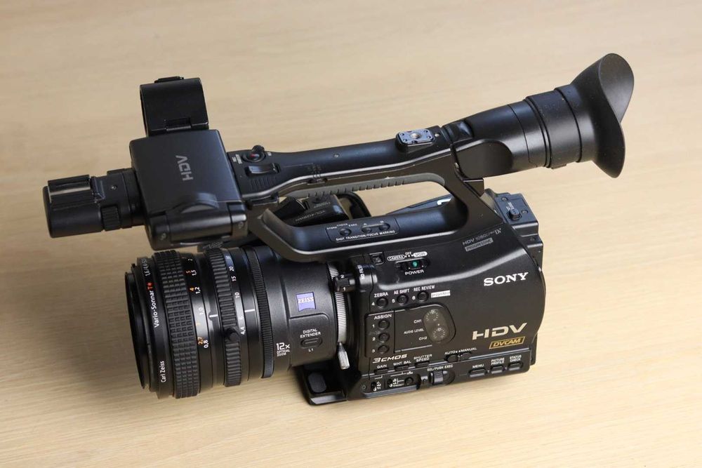 Câmara de filmar Sony HVR-Z7E Profissional HDV