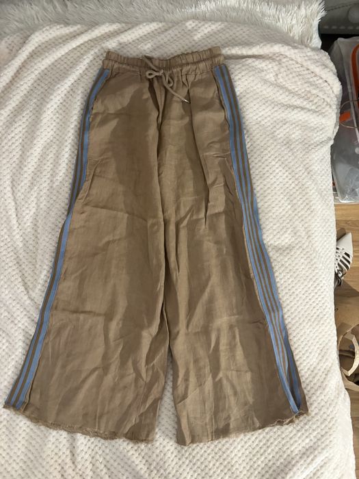 Zwiewny lniany komplet „Motel” rozm. M