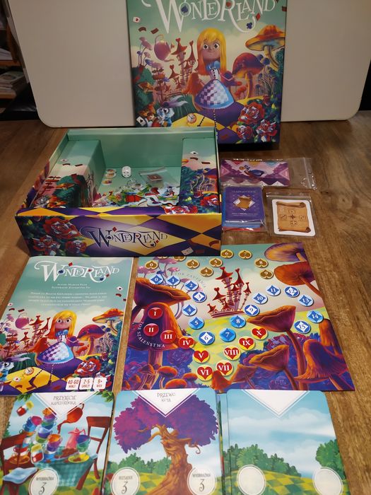 Wonderland gra planszowa 9+