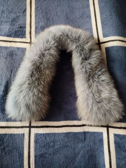 Хутряний комір з пуховика