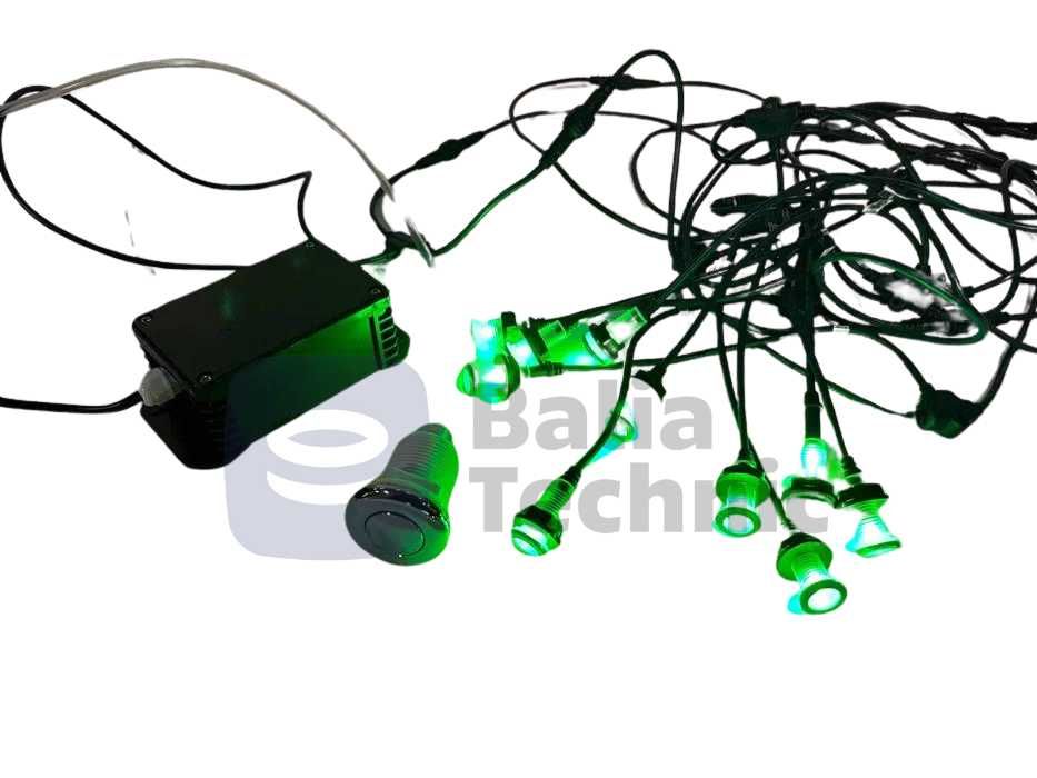 Lampki podwodne punktowe 8 kolorów do balii, Jacuzzi, Ruska Bania