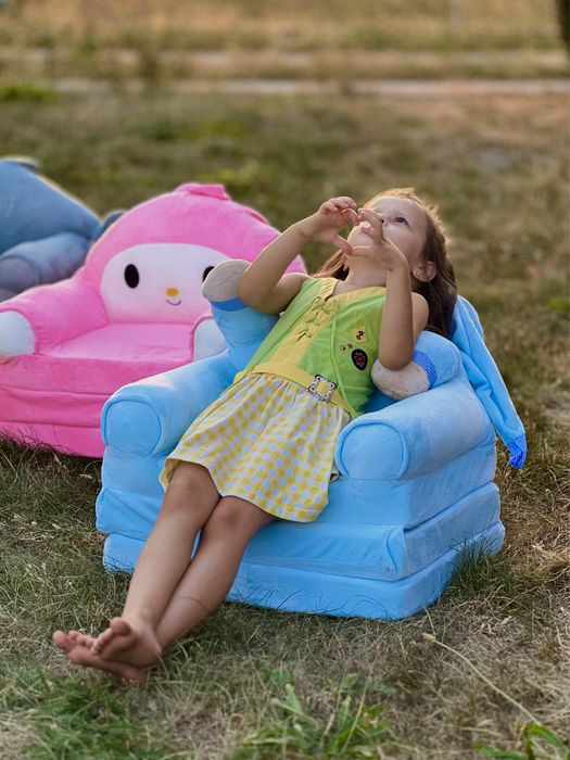 Трансформер-крісло ліжко, мякий дитячий диван, кресло кровать мягкое