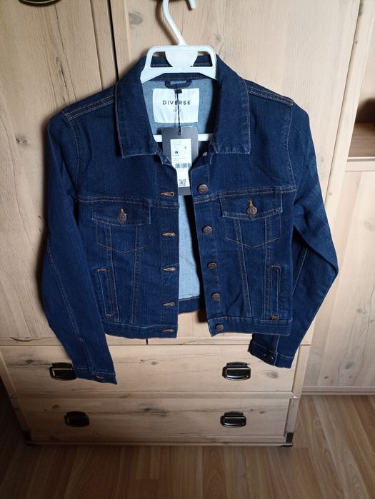 Kurtka, katana jeansowa Diverse S