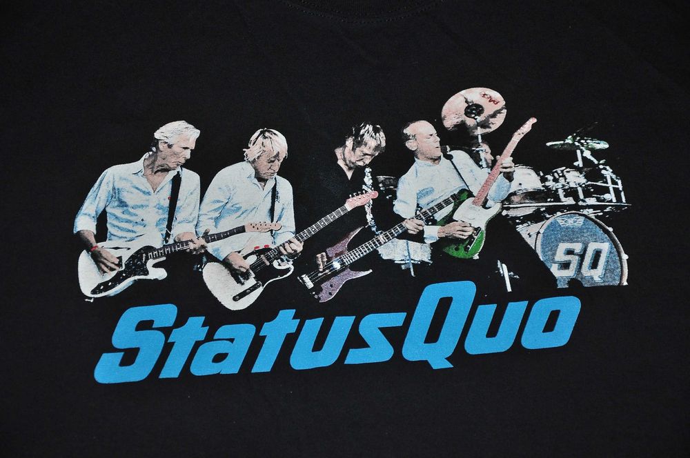STATUS QUO - European & UK Tour 2010 - koszulka rozm.XL