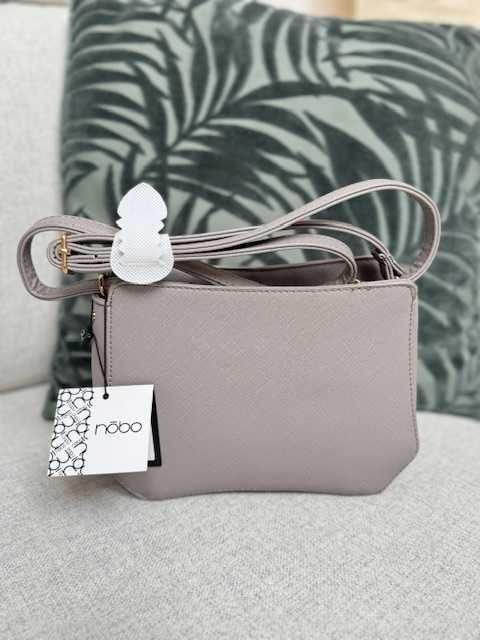 NOBO mała torebka miejska listonoszka C3430 szara nowa z metkami