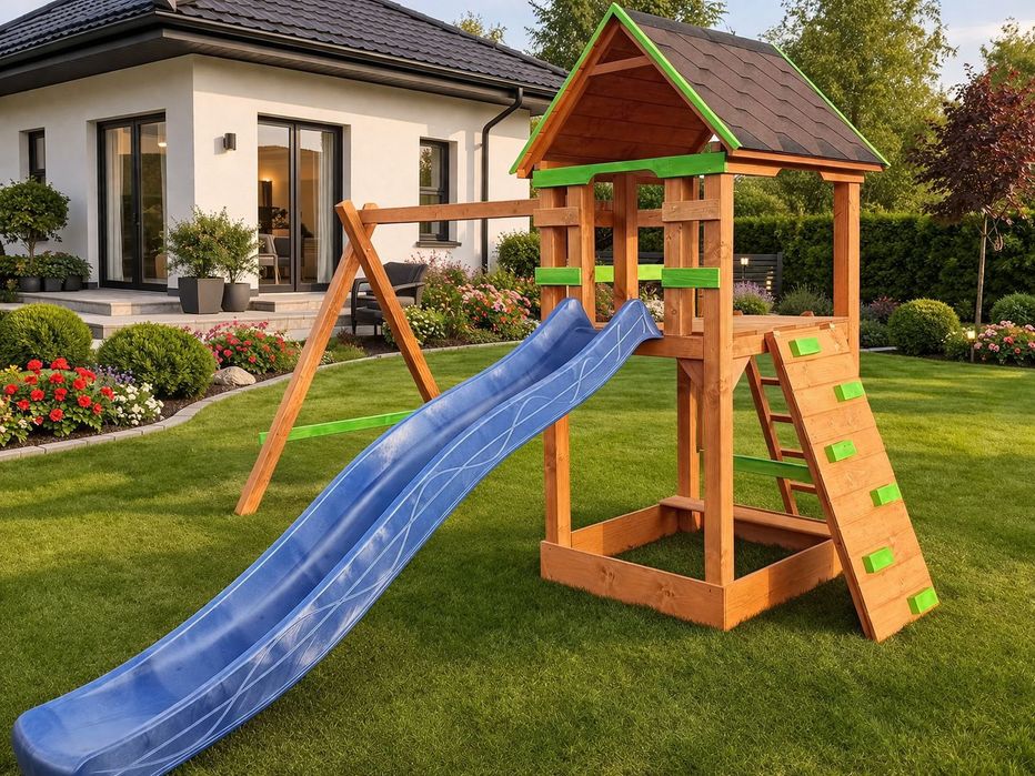 Plac zabaw domek dla dzieci kant 10x10 Producent