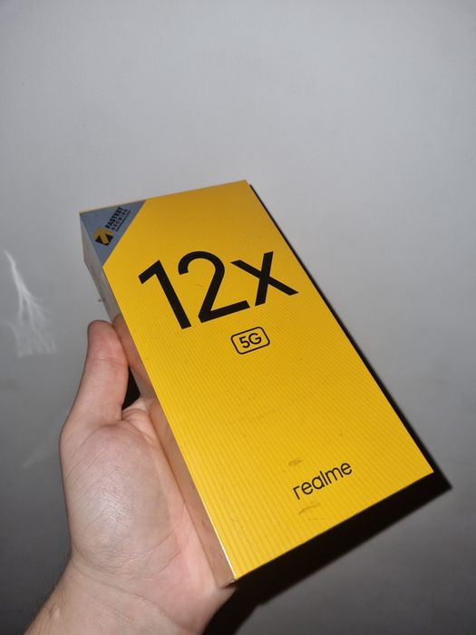 Realme 12X 5G 6/128GB | Glowing Black | Zafoliowany