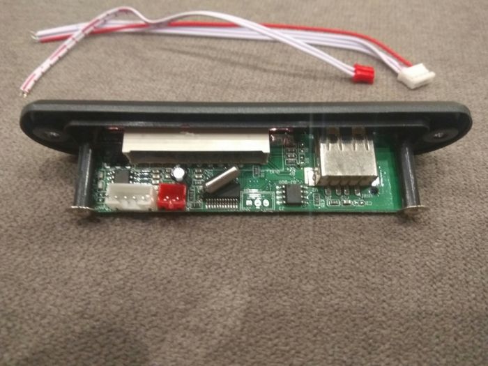 Mp3 модуль, плеер, 12 вольт