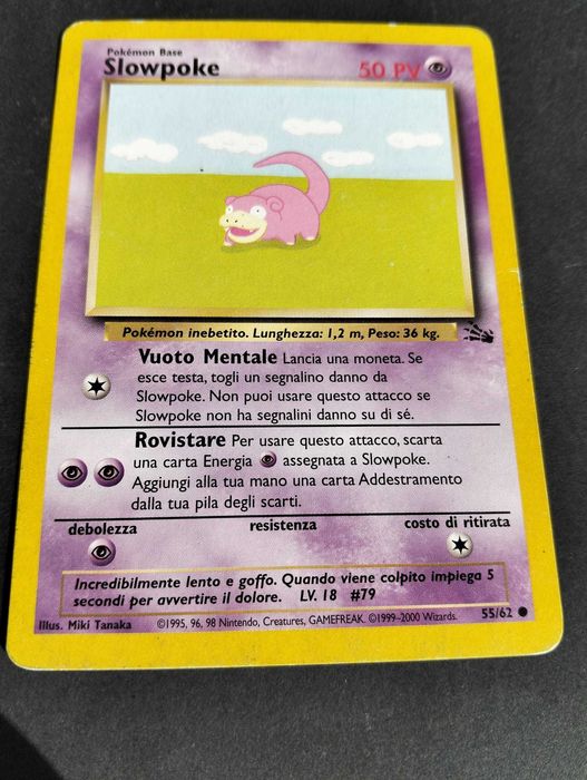Cartas Pokémon originais: Coleção Fóssil