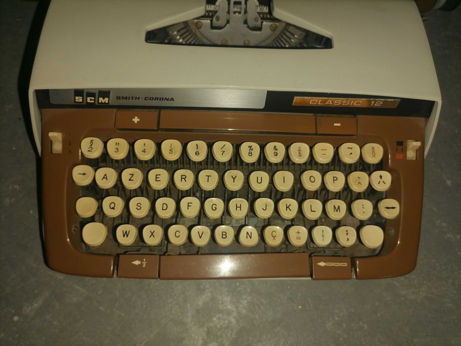 Máquina de escrever vintage