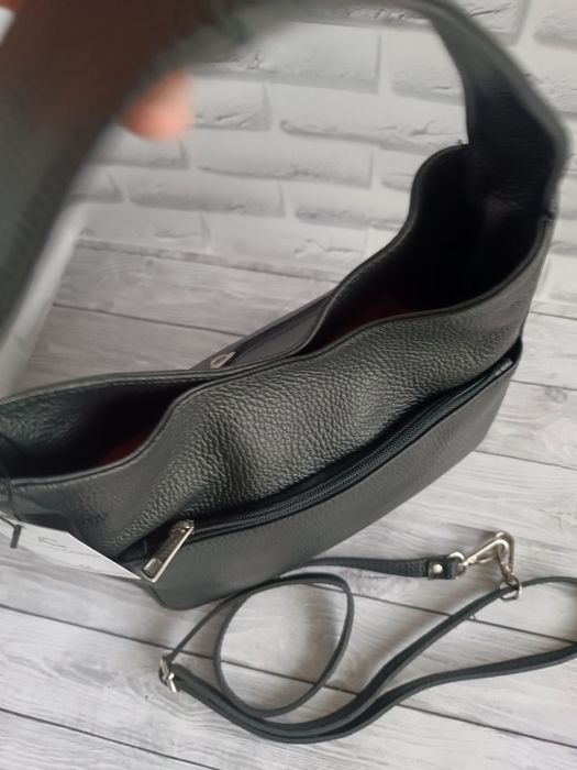 Шкіряна сумка!Кожаная сумка!Женская сумка Италия!Сумка Virginia Conti