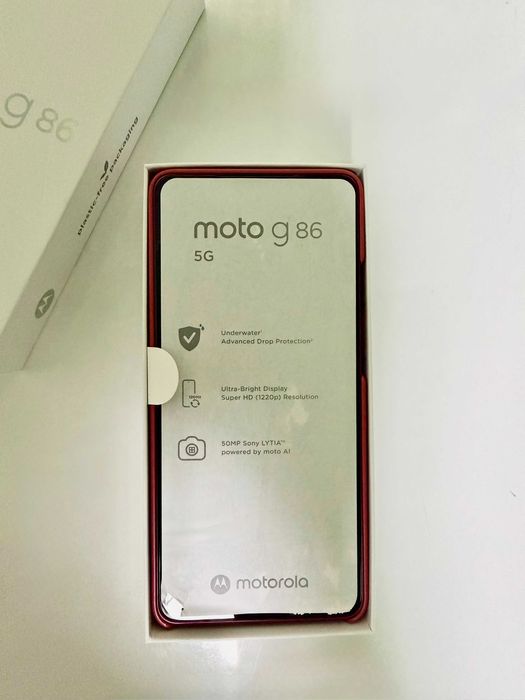 Продам 2 нових телефона MOTOROLA g 86 5G 8+256 Gb