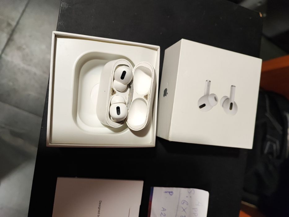 Słuchawki Apple Pro cały zestaw A2084 A2084 A2190