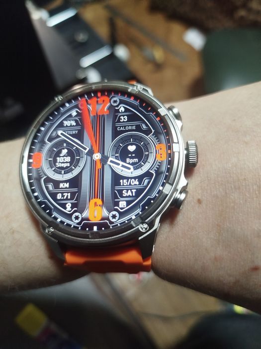 Смарт часы NFC. GPS. Super AMOLED. Ip68.