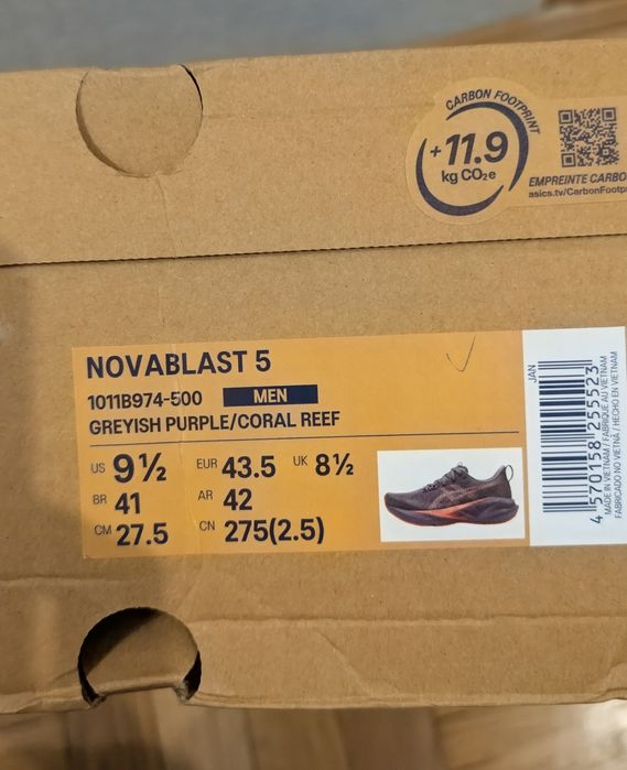ASICS Novablast 5 43.5 (27.5)