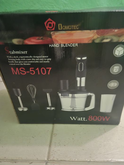 Багатофункціональний подрібнювач електричний Domotec MS- 5106 3 в 1 мі