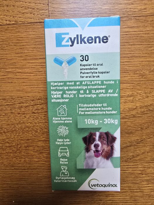 zylkene kapsułki uspokajające dla psów 10-30kg