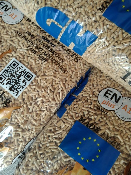 Pellet 6mm sosna-brzoza A1 certyfikat Dostępny Od Ręki