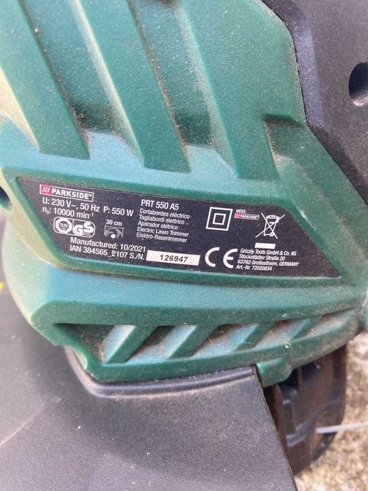 Aparador de Relva/Grama elétrico PARKSIDE PRT 550 A5